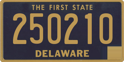 DE license plate 250210