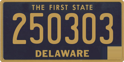 DE license plate 250303