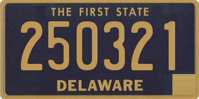 DE license plate 250321