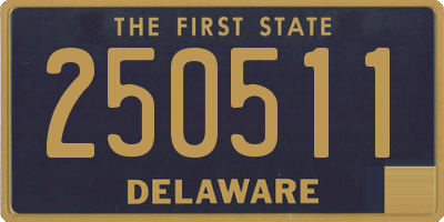 DE license plate 250511