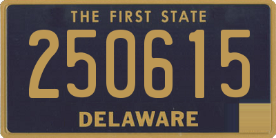 DE license plate 250615
