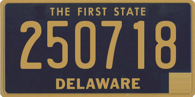 DE license plate 250718