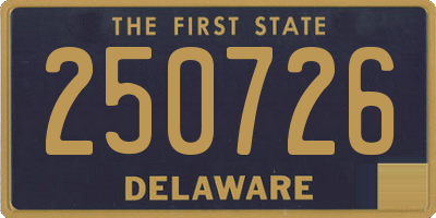 DE license plate 250726