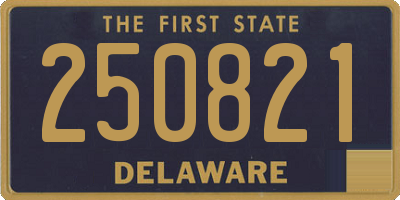 DE license plate 250821