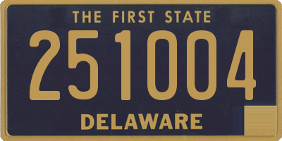 DE license plate 251004