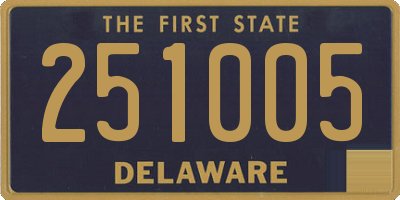 DE license plate 251005