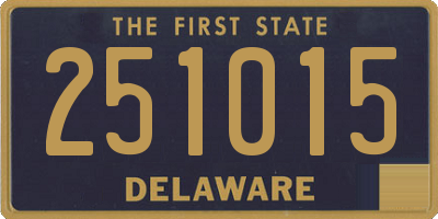 DE license plate 251015