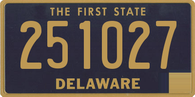 DE license plate 251027