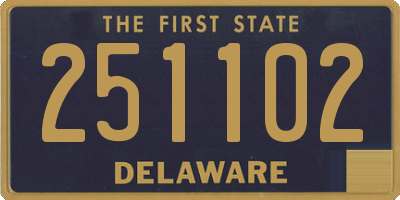 DE license plate 251102