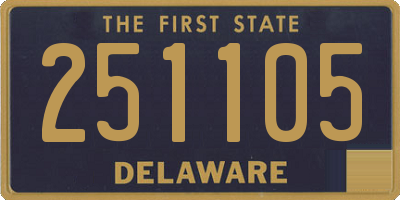 DE license plate 251105
