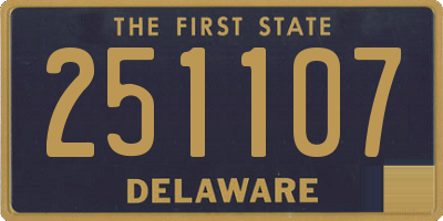 DE license plate 251107