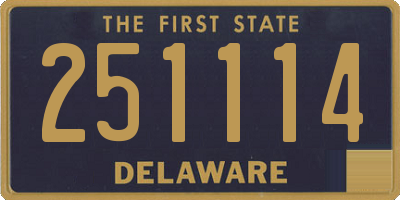 DE license plate 251114