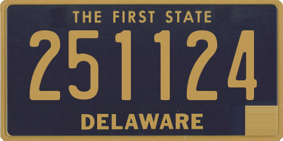 DE license plate 251124