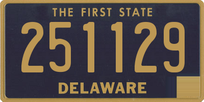 DE license plate 251129