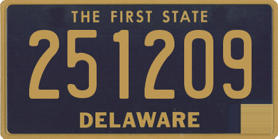 DE license plate 251209