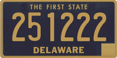 DE license plate 251222