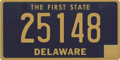 DE license plate 25148