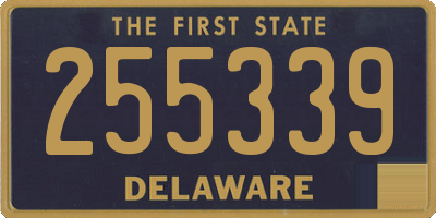 DE license plate 255339
