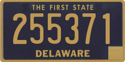 DE license plate 255371