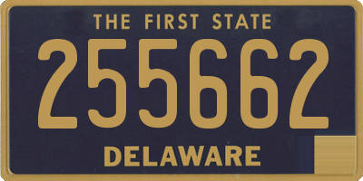 DE license plate 255662