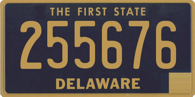 DE license plate 255676