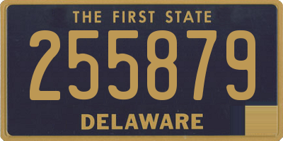 DE license plate 255879