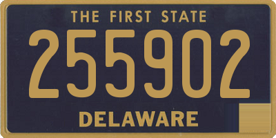 DE license plate 255902