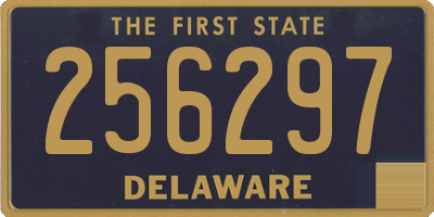 DE license plate 256297