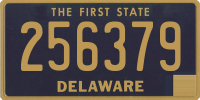 DE license plate 256379