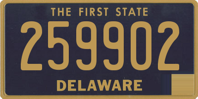 DE license plate 259902