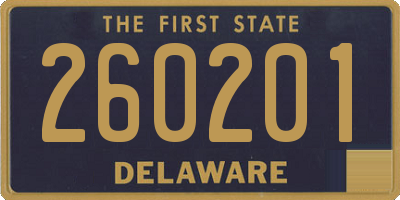 DE license plate 260201