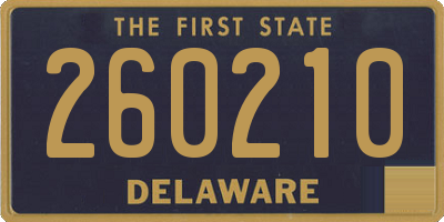 DE license plate 260210