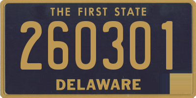 DE license plate 260301