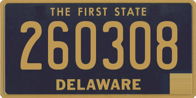 DE license plate 260308