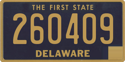 DE license plate 260409