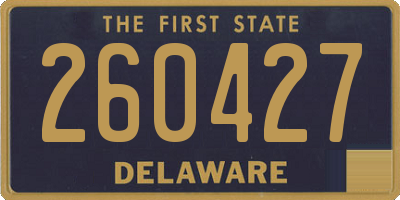 DE license plate 260427