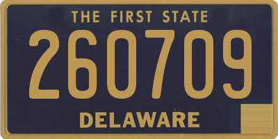 DE license plate 260709