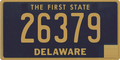 DE license plate 26379