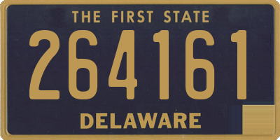 DE license plate 264161