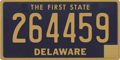 DE license plate 264459