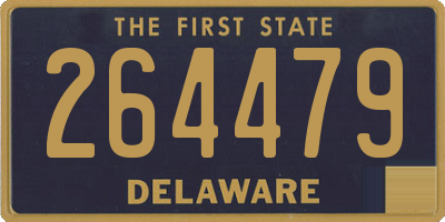DE license plate 264479