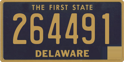 DE license plate 264491