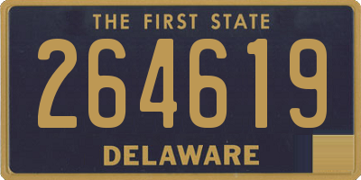 DE license plate 264619