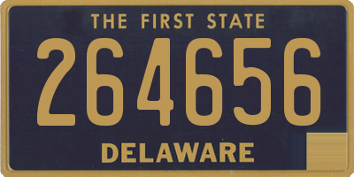DE license plate 264656