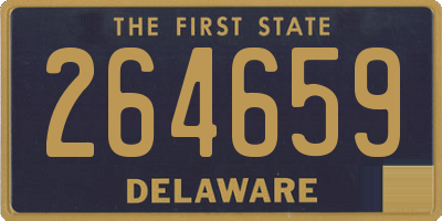 DE license plate 264659