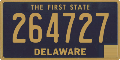 DE license plate 264727