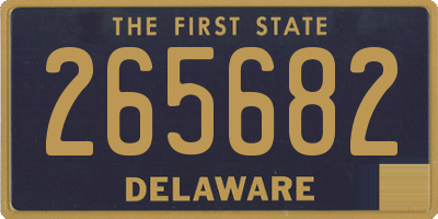 DE license plate 265682