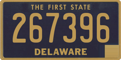 DE license plate 267396