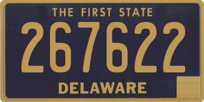 DE license plate 267622