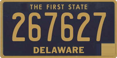 DE license plate 267627